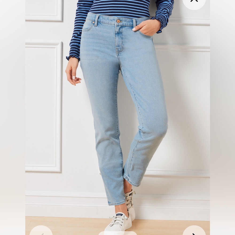 Talbots Flawless Slim Ankle Jeans